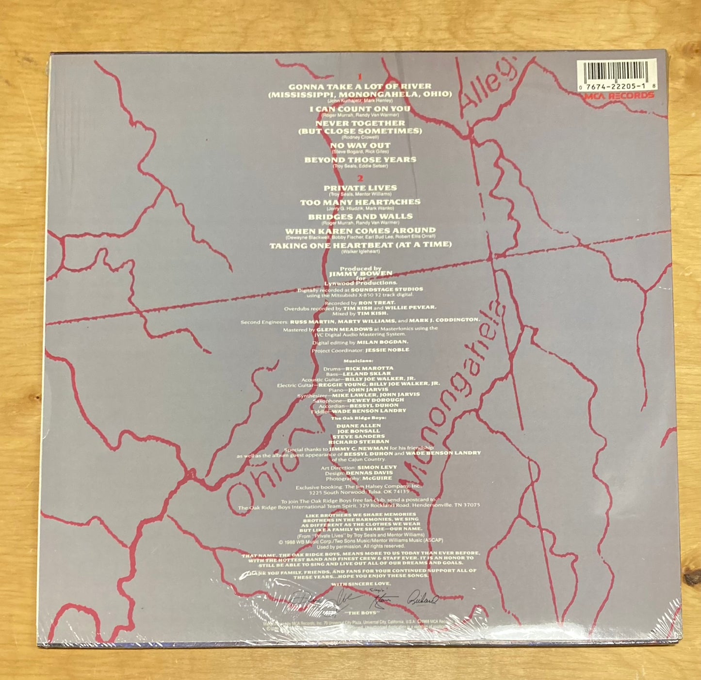 Monongahela - The Oak Ridge Boys *Sealed