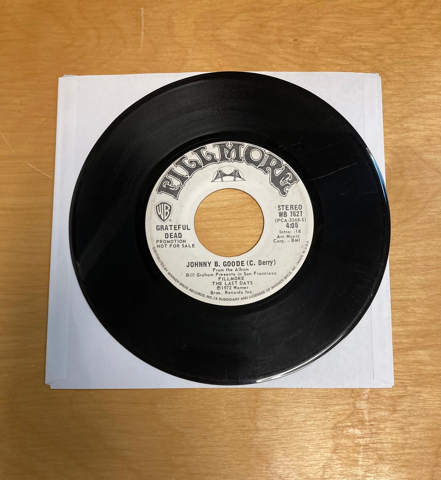 Grateful Dead - Johnny B. Goode (C. Berry) *Promotional Copy*