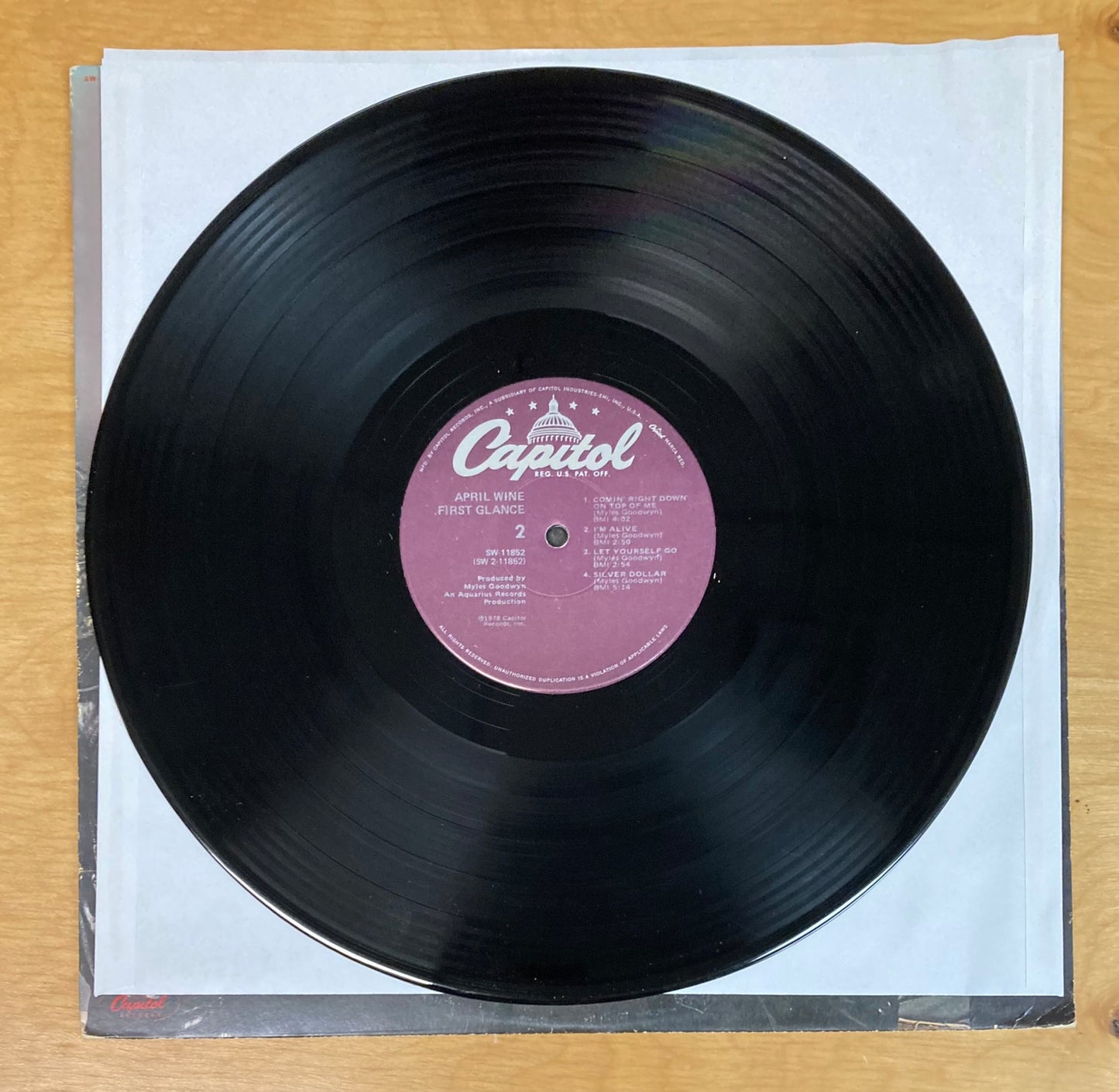 First Glance - April Wine