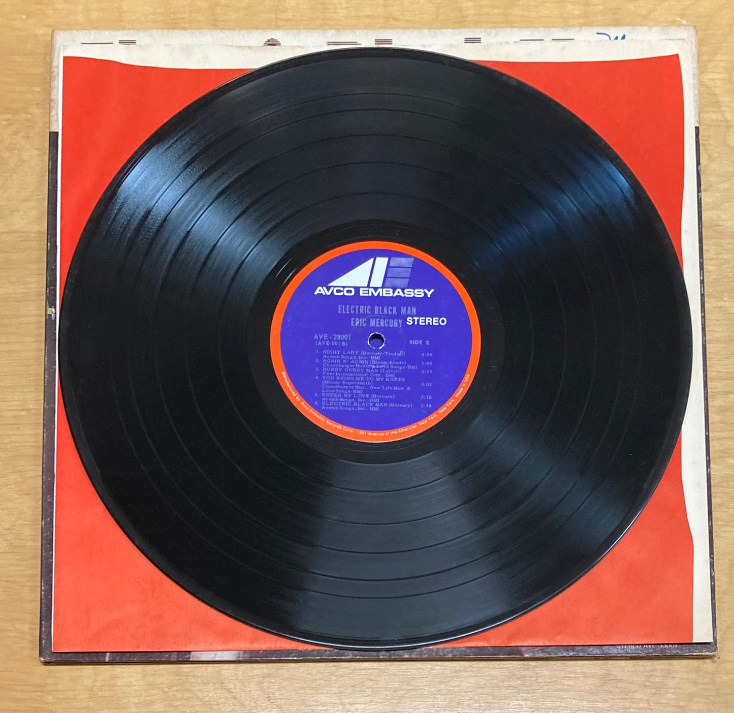 Electric Black Man - Eric Mercury