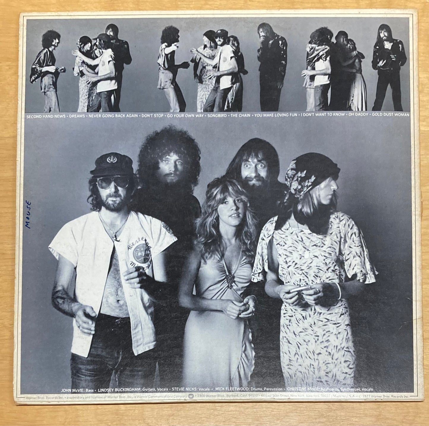 Rumours - Fleetwood Mac *Lyric Sheet/Poster*