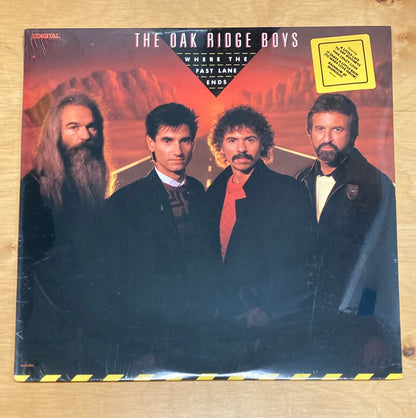 Where The Fast Lane Ends - The Oak Ridge Boys *Sealed, Hype Sticker