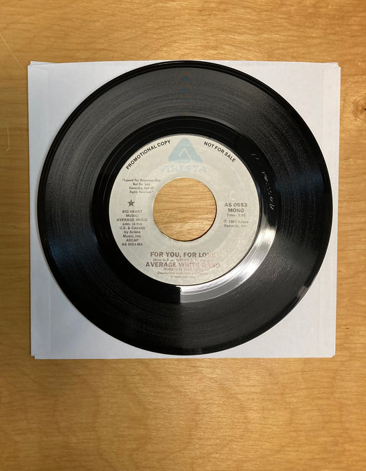 For You, For Love - Average White Band *Promotional Copy*