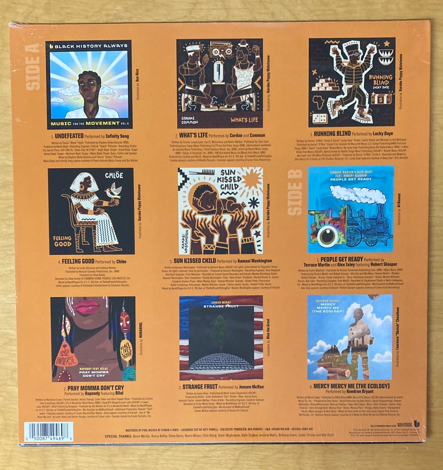 Music For The Movement Part 1 - Varios artistas *Vinilo color hueso sellado*