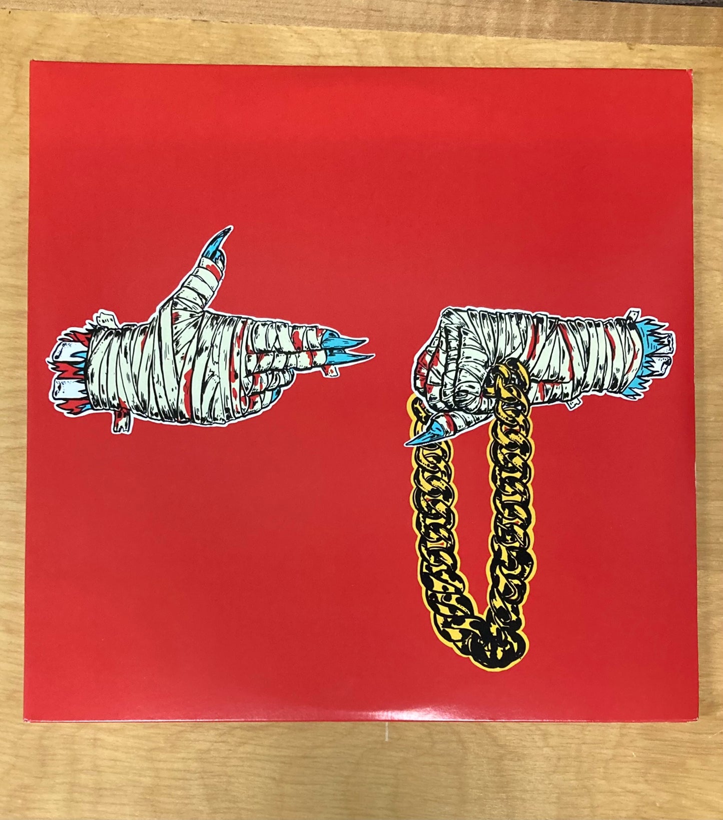 Run The Jewels 2 - Run The Jewels *Swirl Teal Vinyl, Lyrics Poster*
