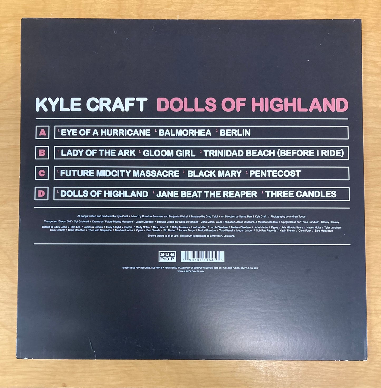Dolls of Highland - Kyle Craft