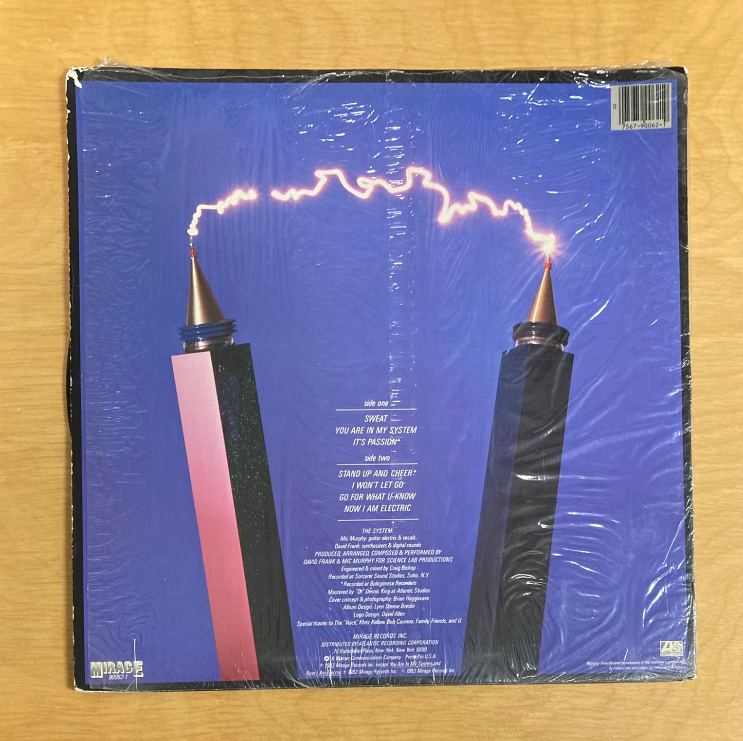 Sweat - The System *Hype Sticker, Shrink Wrap*