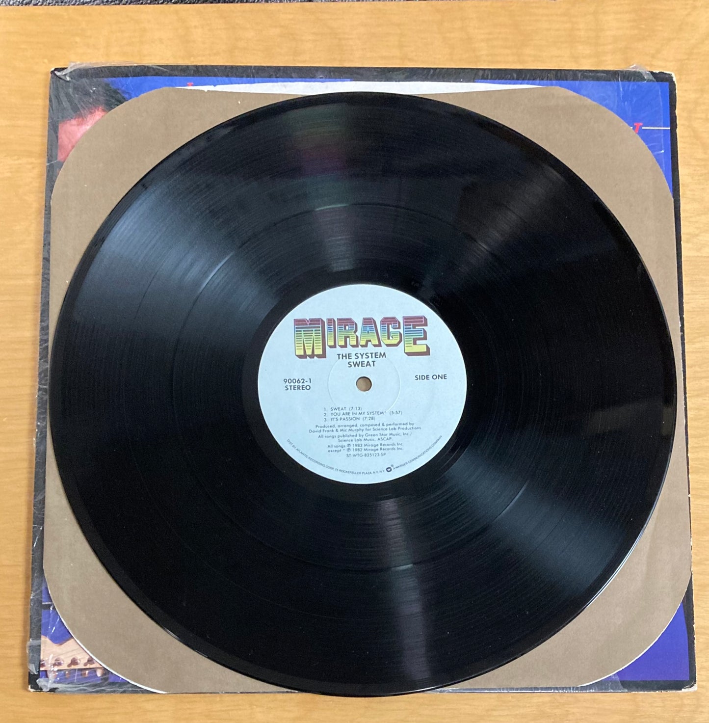 Sweat - The System *Hype Sticker, Shrink Wrap*
