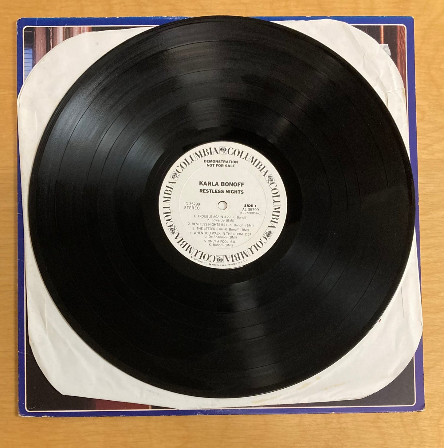 Restless Nights - Karla Bonoff *Promotional Copy, Artist Bio*
