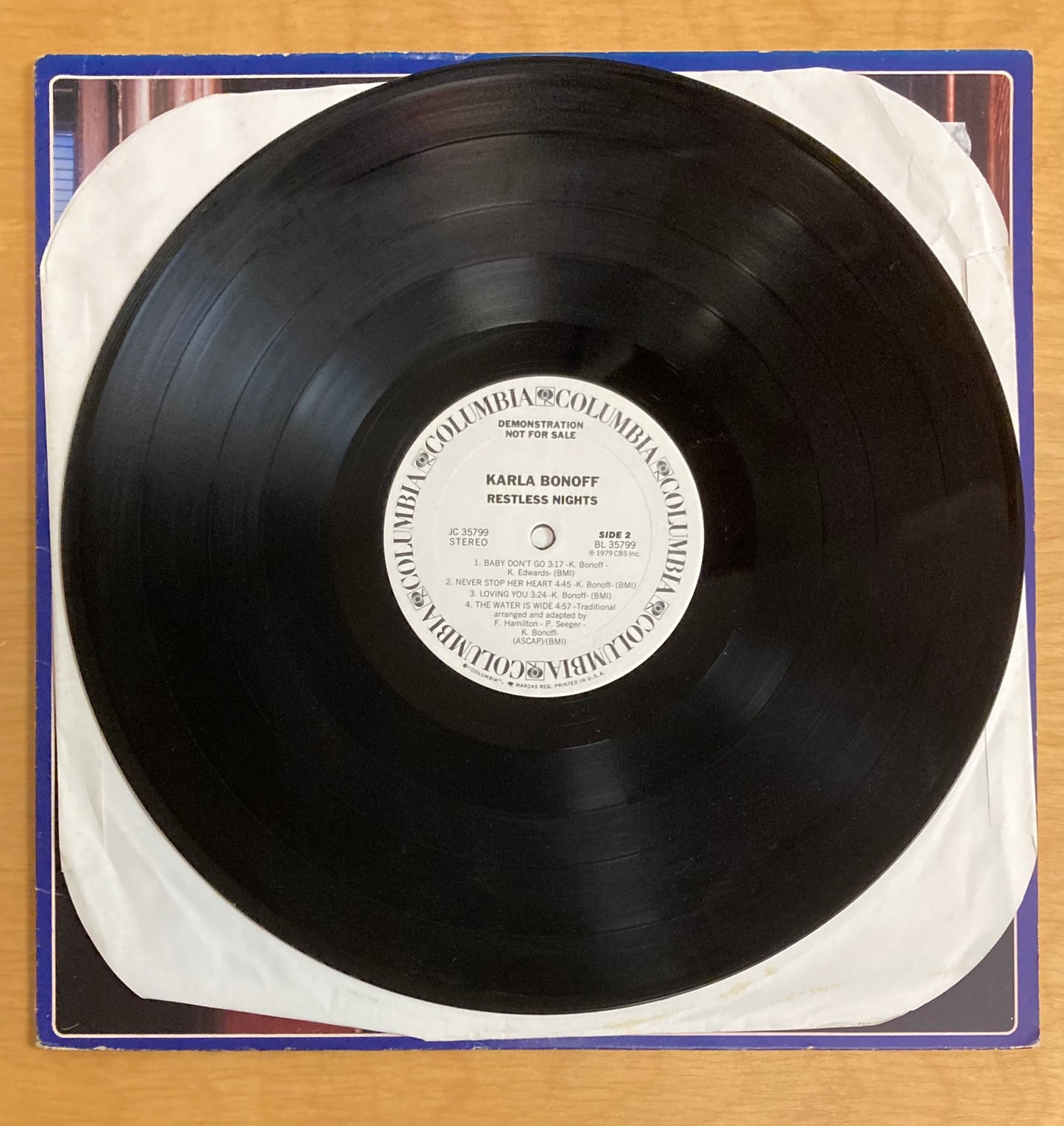 Restless Nights - Karla Bonoff *Promotional Copy, Artist Bio*