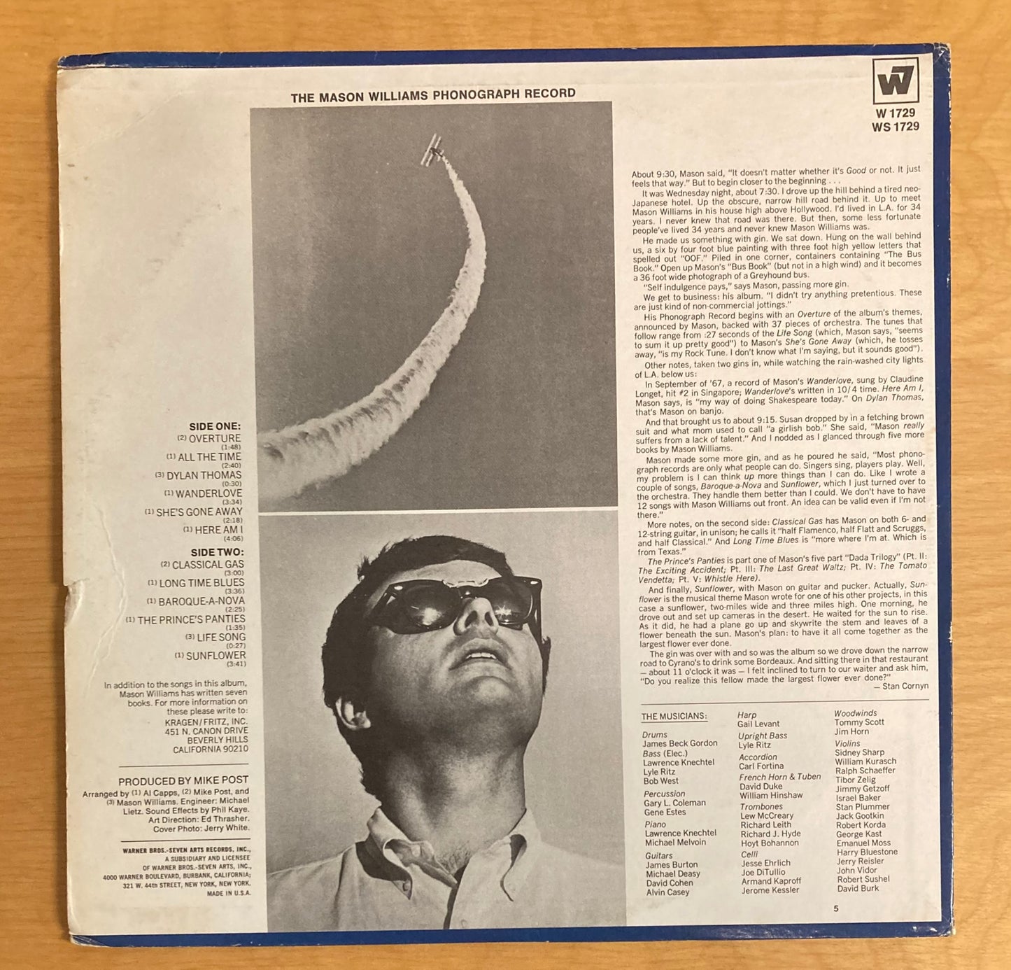 The Mason Williams Phonograph Record - Mason Williams