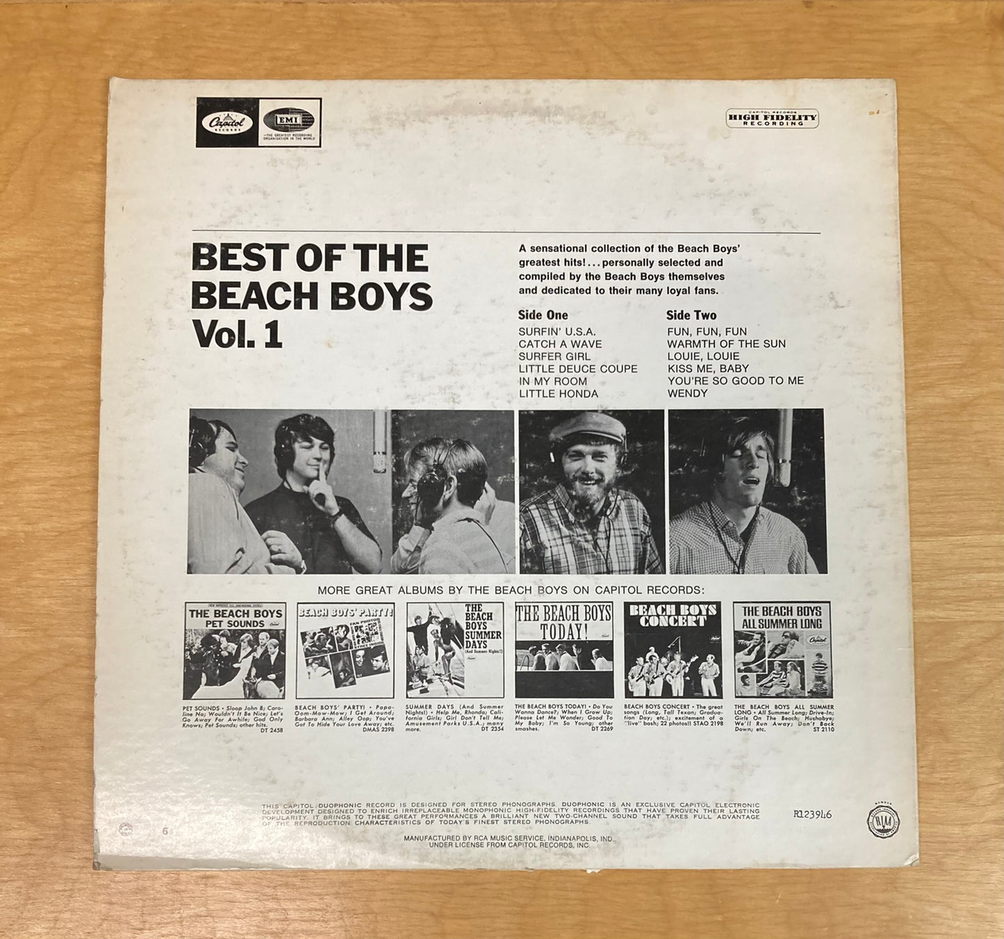 Best Of The Beach Boys Vol. 1 - The Beach Boys