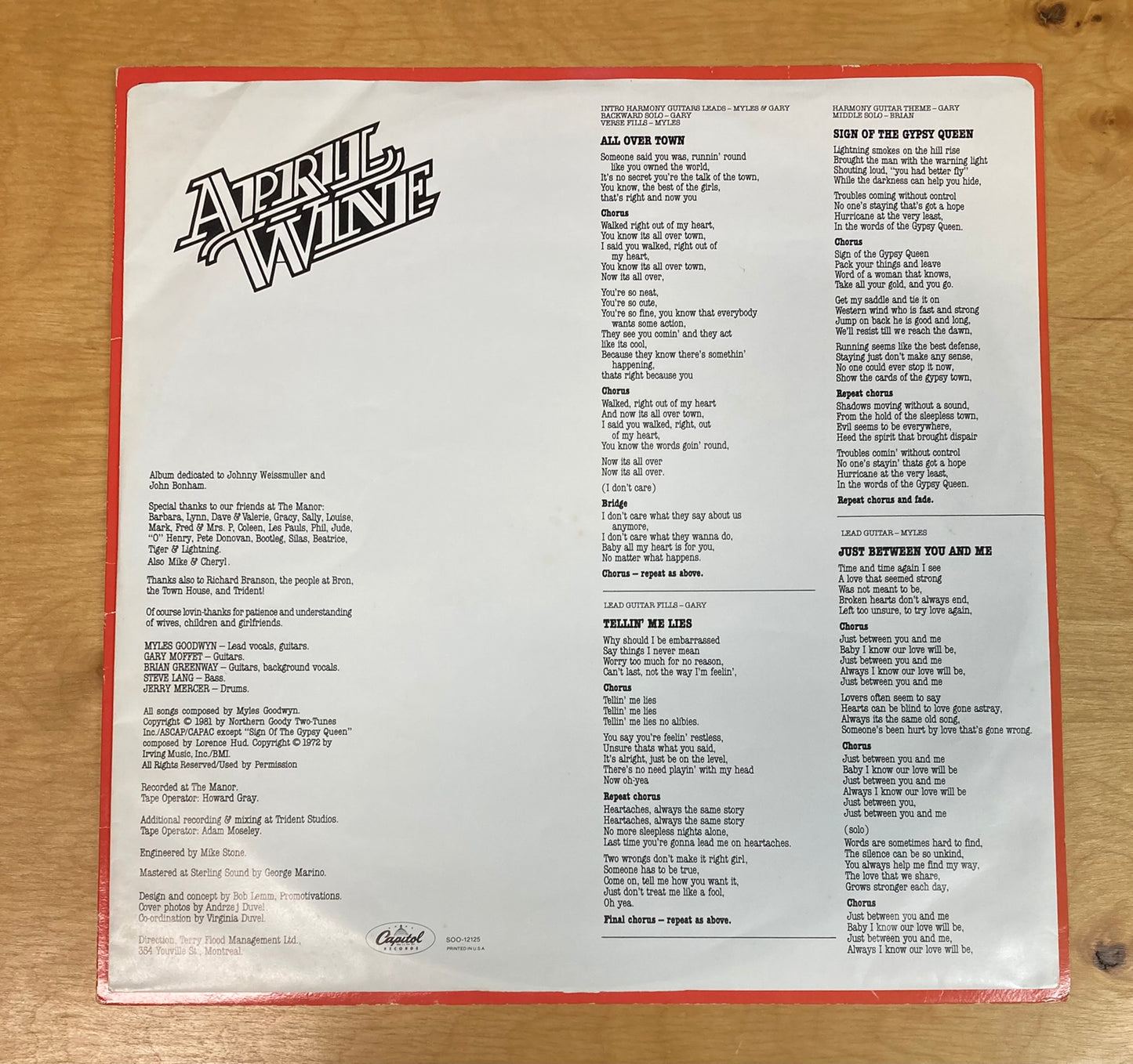 The Nature Of The Beast - April Wine