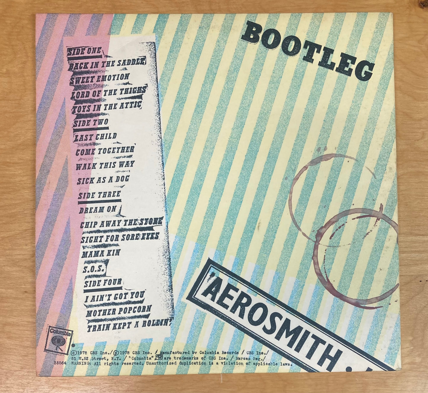 Live! Bootleg - Aerosmith