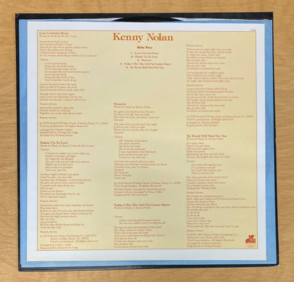 Kenny Nolan - Kenny Nolan *Lyric Sheet*