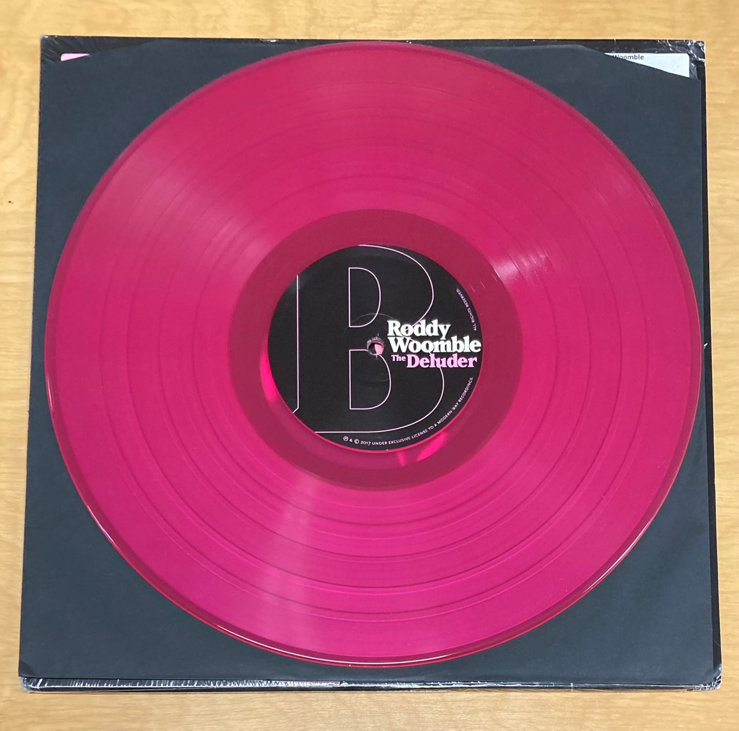 The Deluder - Roddy Woomble *Pink Vinyl, UK Pressing, Shrink Wrap*
