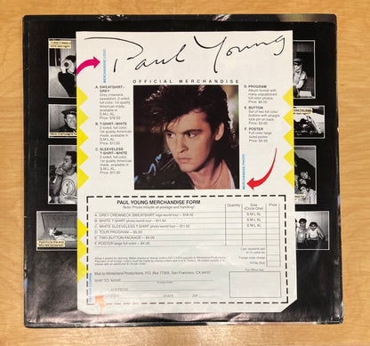 The Secrets Of Association - Paul Young *Promotional Copy, Merchandise Order Form*