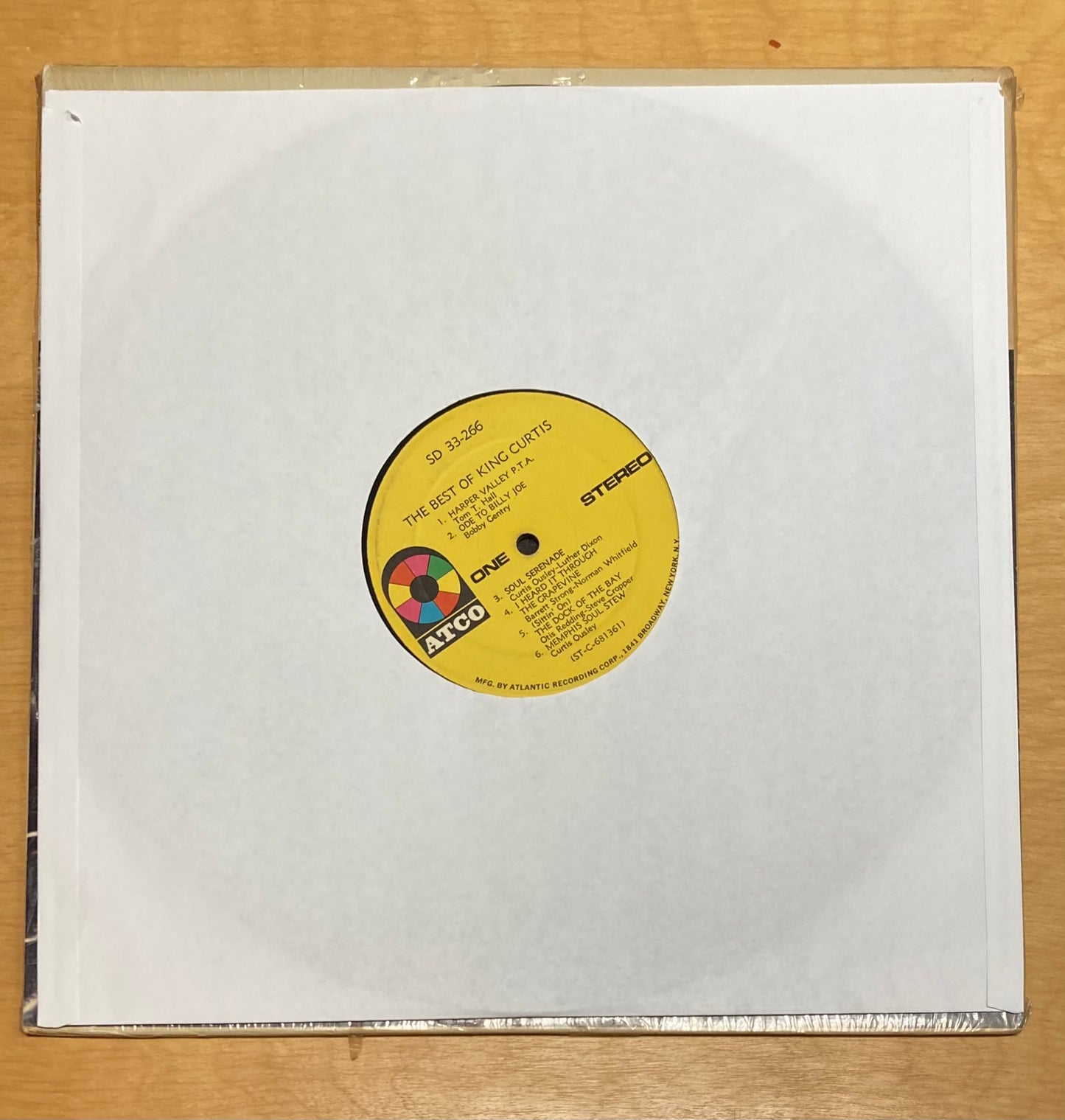 Live At Small's Paradise - King Curtis *Hype Sticker, Shrink Wrap*