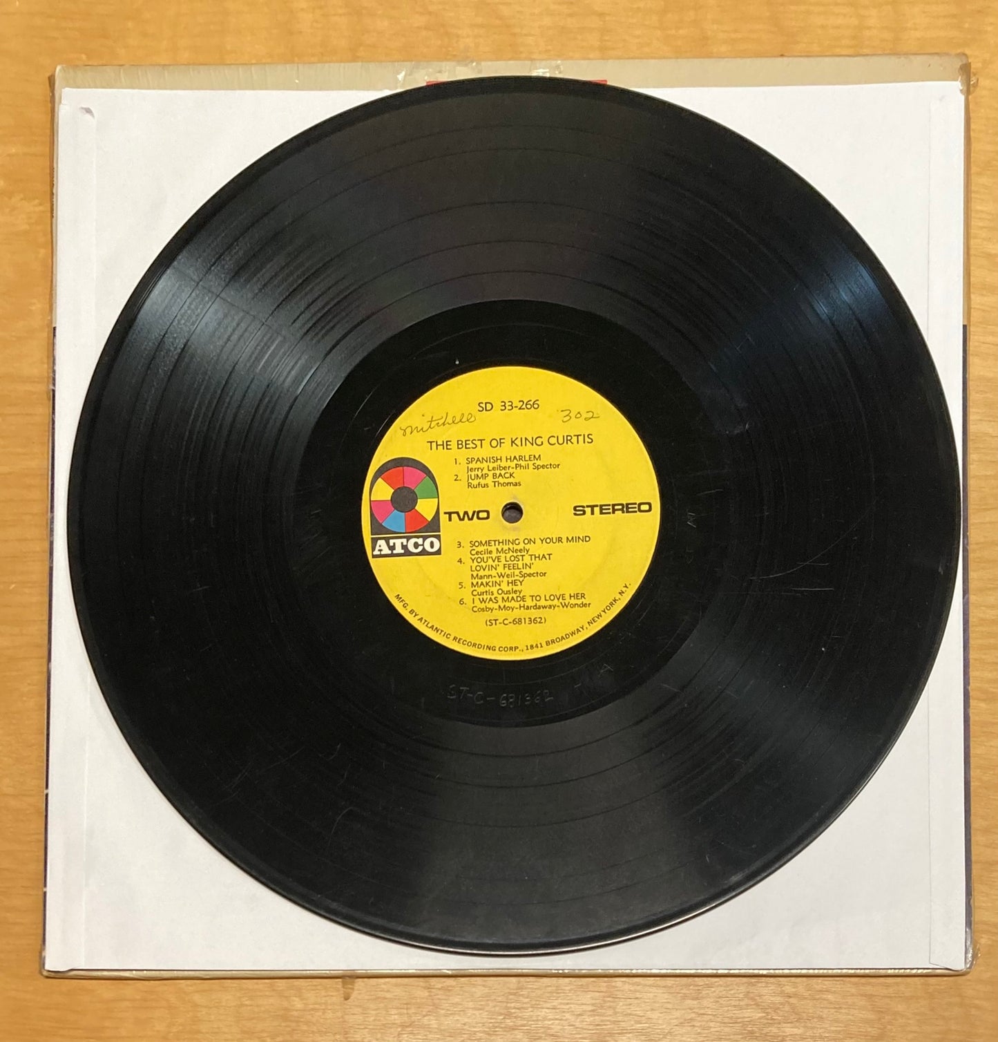 Live At Small's Paradise - King Curtis *Hype Sticker, Shrink Wrap*