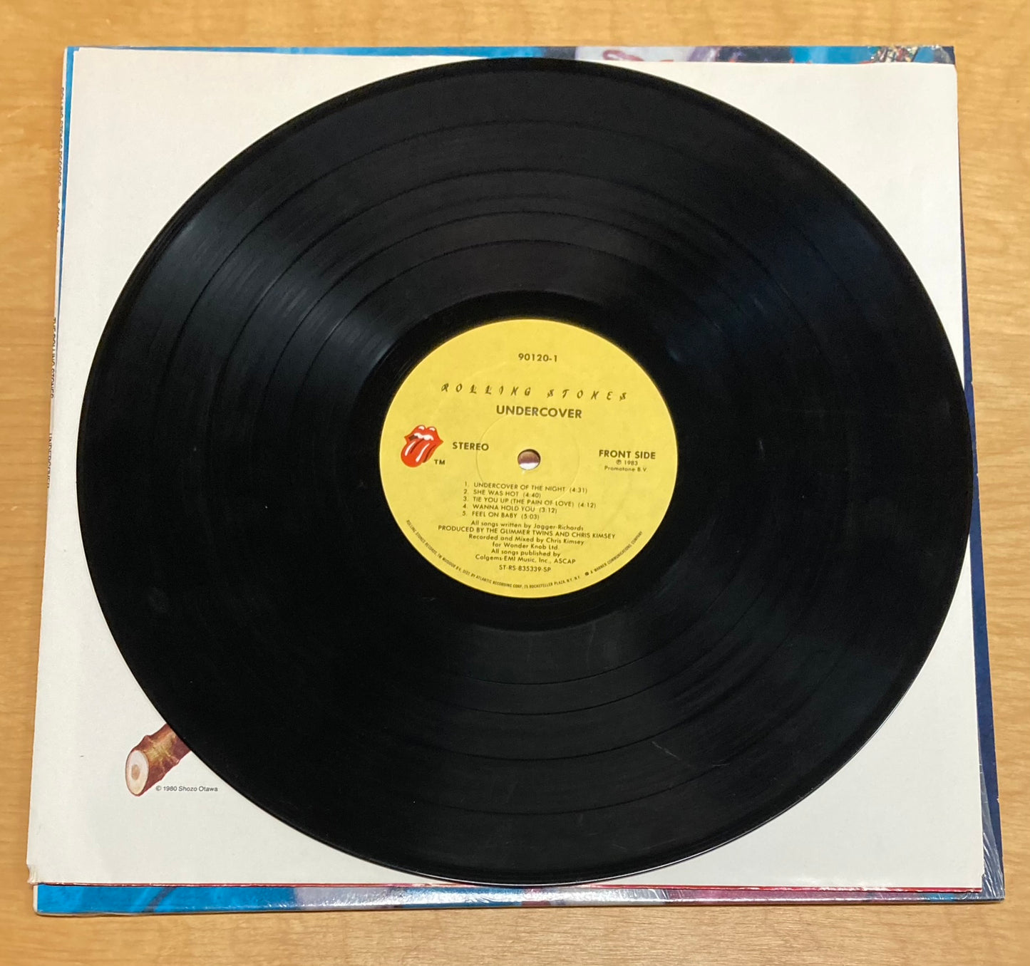 Undercover - The Rolling Stones *Hype Sticker*