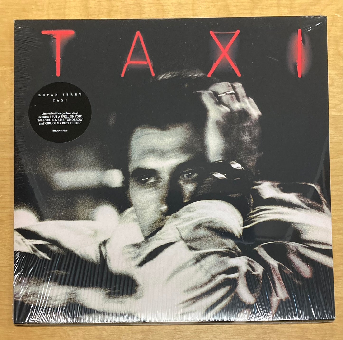 Taxi - Bryan Ferry *Sealed/Never Opened. Yellow Vinyl*