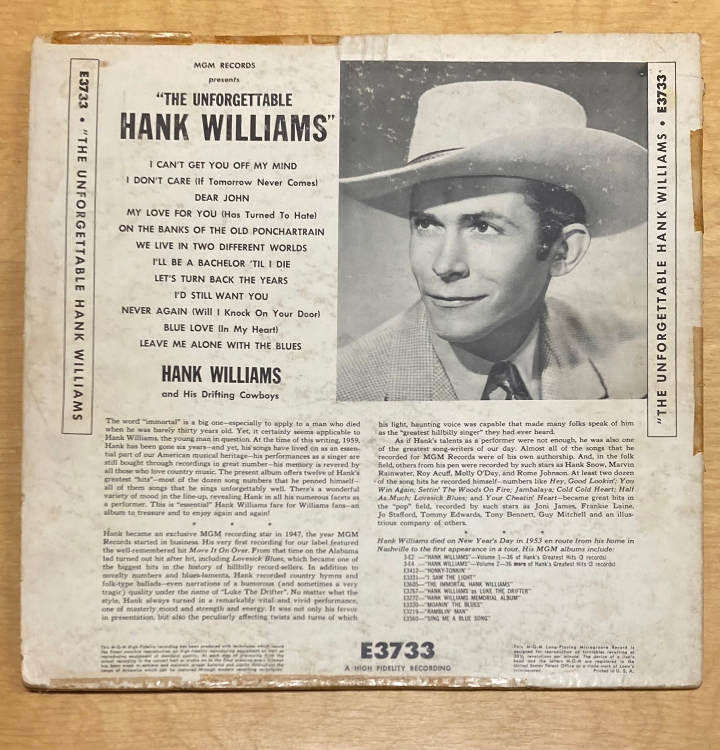 The Unforgettable Hank Williams - Hank Williams