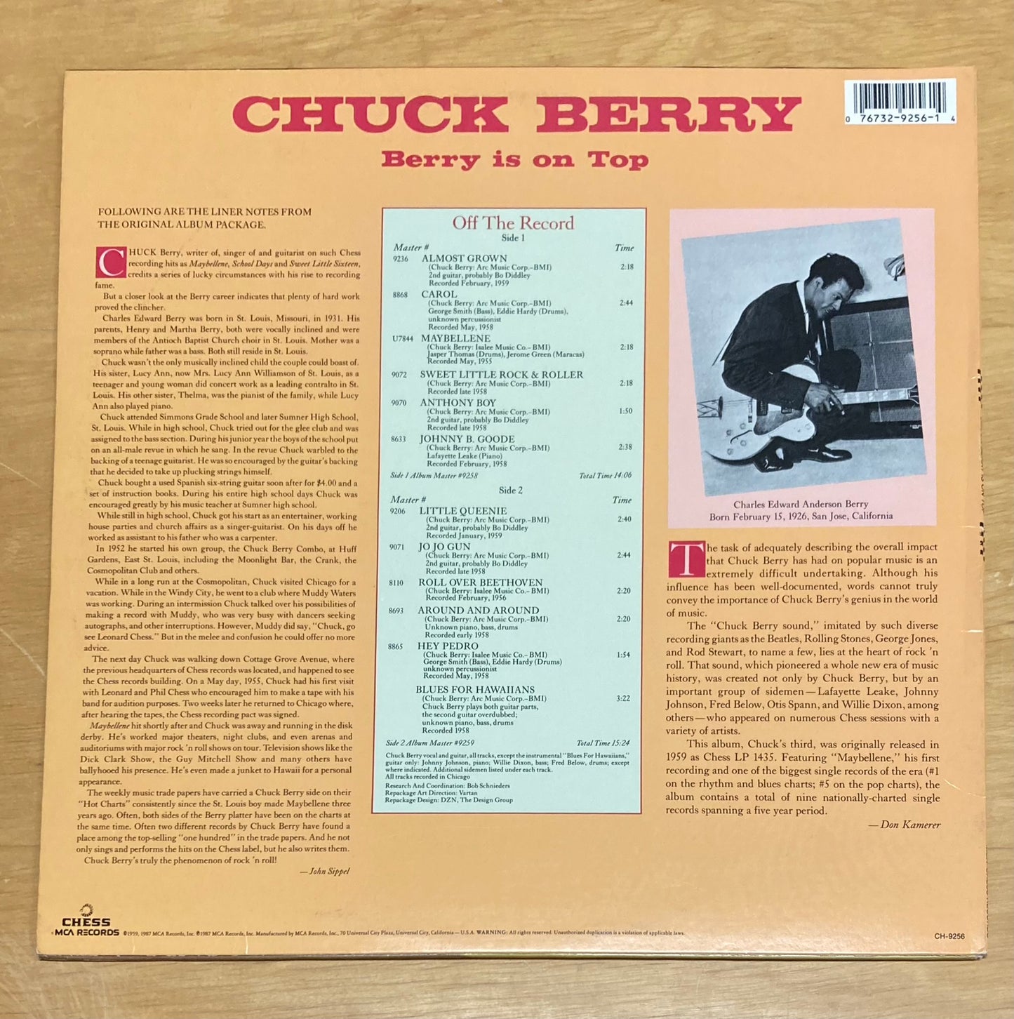 Berry Is On Top - Chuck Berry