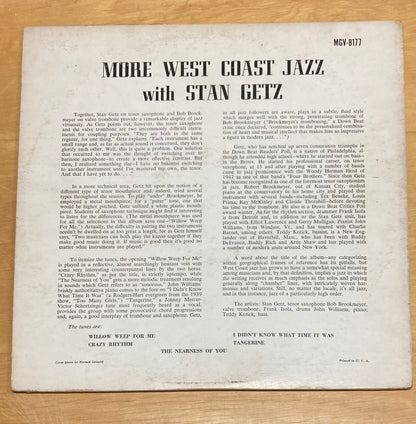 More West Coast Jazz - Stan Getz