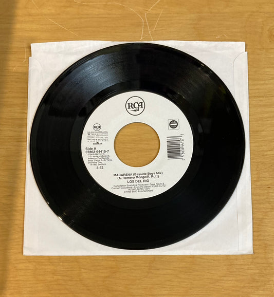Macarena / Scatman (Ski-Ba-Bop-Ba-Dop-Bop) - Los Del Rio / Scatman John *Jukebox Label*