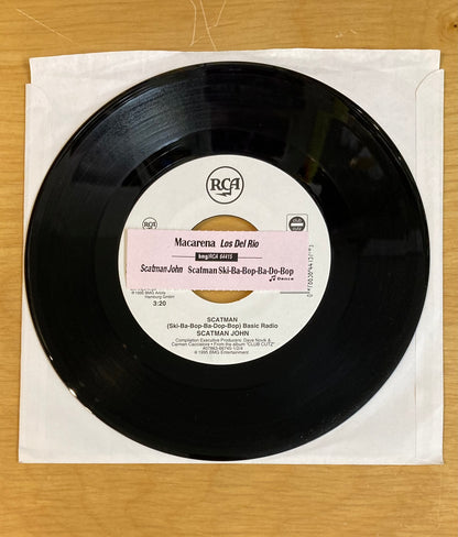 Macarena / Scatman (Ski-Ba-Bop-Ba-Dop-Bop) - Los Del Rio / Scatman John *Jukebox Label*