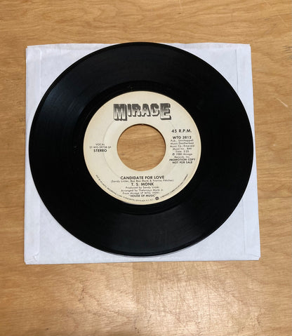 Candidate For Love - T.S. Monk *Promotional Copy*